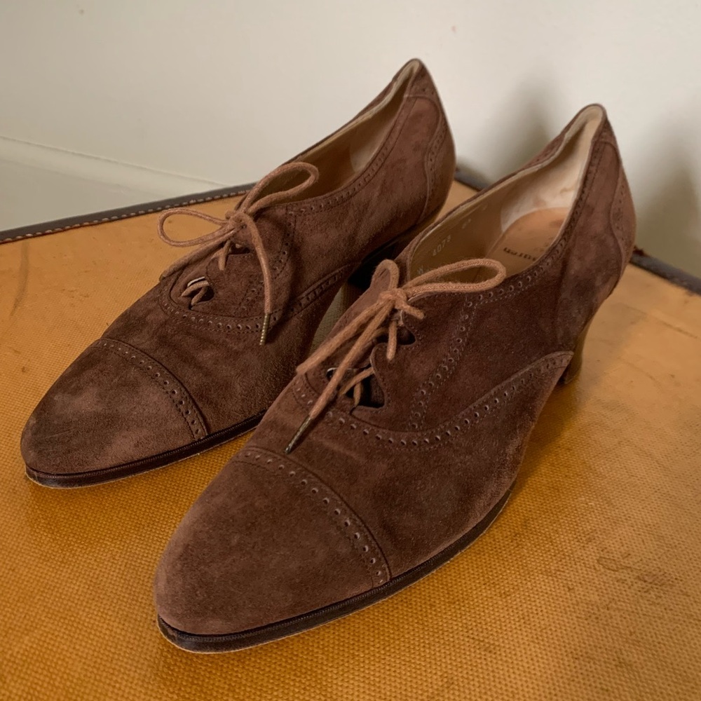 Vintage Ralph Lauren Saddle Heels Made in Italy